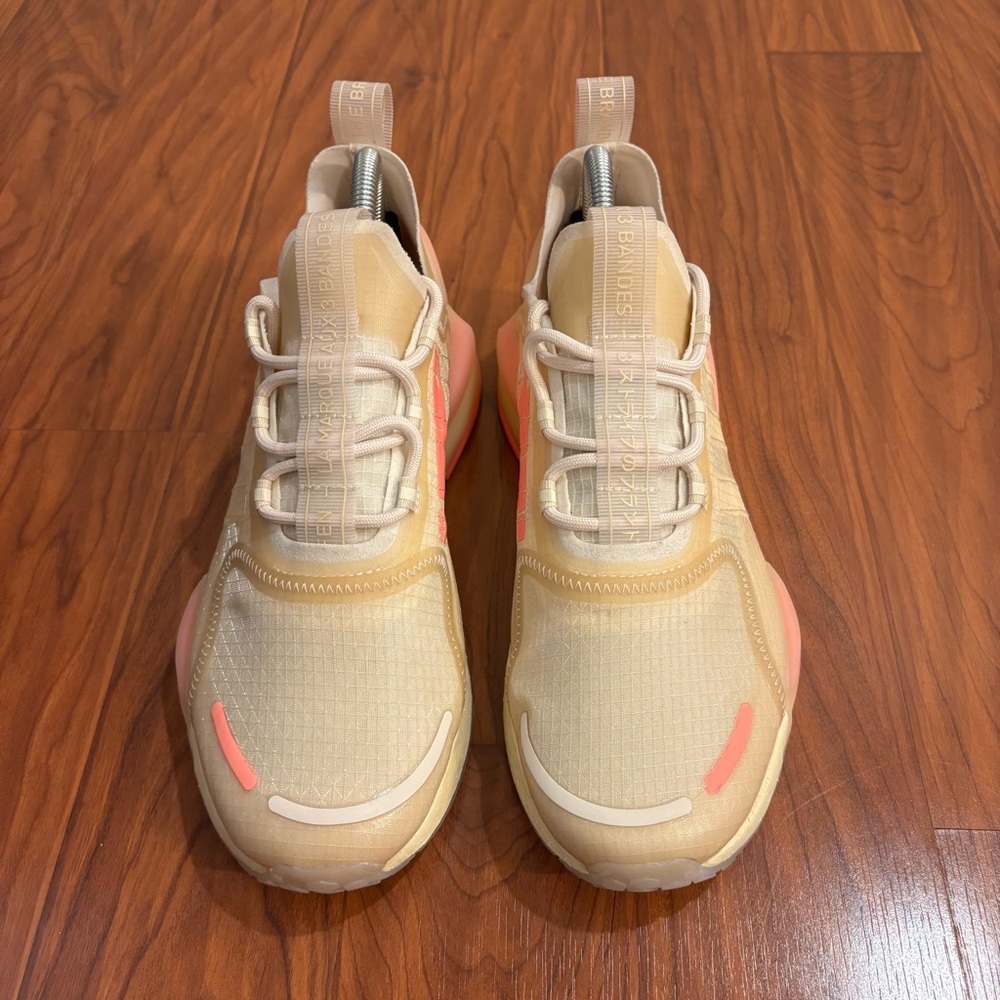Adidas NMD 3 Athletic Sneakers Womens 8.5 Beige Pink - Picture 2 of 9